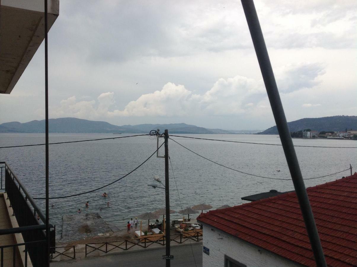 Filippos-Spectacular Area,,,,Panoramic,-Sea- View- Apartments-42M, Just Call On The Photo Number, For Price,Vacancy Etc,,-Next To Vallis Hotel,, 15Meters From Seaside!!! Agriá Kültér fotó