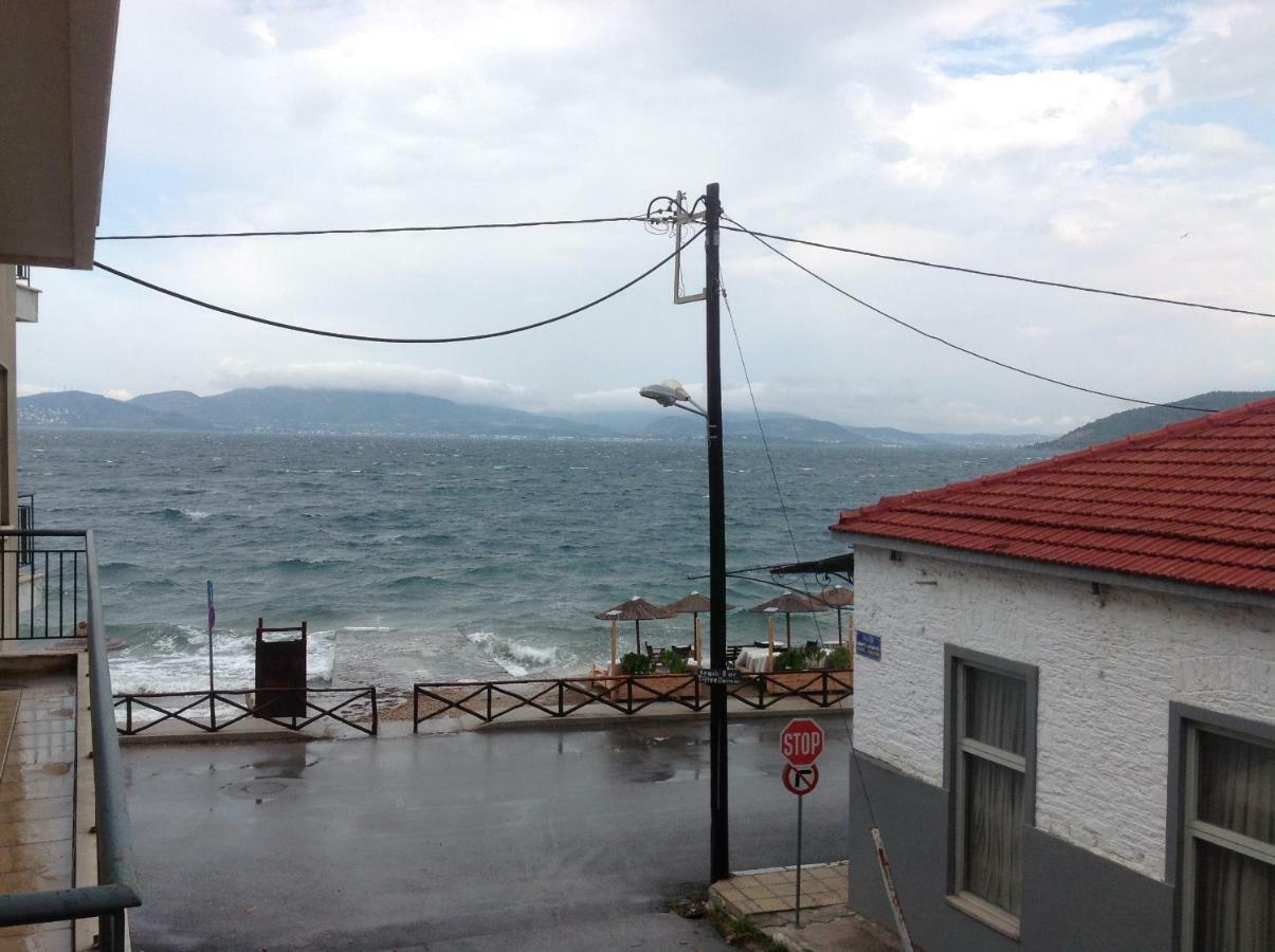 Filippos-Spectacular Area,,,,Panoramic,-Sea- View- Apartments-42M, Just Call On The Photo Number, For Price,Vacancy Etc,,-Next To Vallis Hotel,, 15Meters From Seaside!!! Agriá Kültér fotó